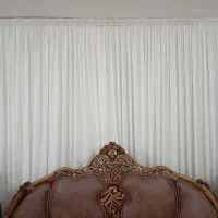 پرده سفید لمه|پرده، رانر، رومیزی|مشهد, شهید احمدی روشن|دیوار