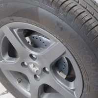 ۴حلقه رینگ پنج پر دودی و لاستیک یوکوهاما در حد صفر