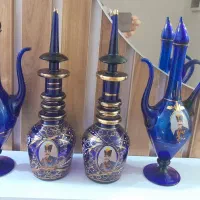 ظروف قدیمی|کلکسیون اشیاء عتیقه|بندر گناوه, |دیوار