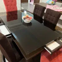 میز ناهارخوری ۶ نفره کشو دار
