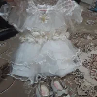 دومدل لباس عروس کودک|کفش و لباس بچه|ماهدشت, |دیوار