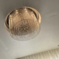 لوستر کنترل دار شیک و کاملا سالم|لوستر و چراغ آویز|اصفهان, خلجا|دیوار