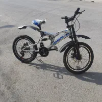 دوچرخه ۲۰ کمکی فنری ترمز دیسکی دنده ای