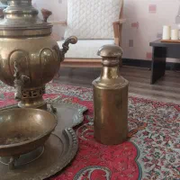 ست یونیک عتیقه جنس برنج|کلکسیون اشیاء عتیقه|اصفهان, شهرک ولیعصر|دیوار