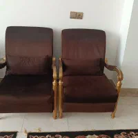 مبلمان راحتی ۷نفره|مبلمان خانگی و میز عسلی|فولادشهر, مسکن مهر فولادشهر|دیوار