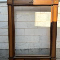 قاب چوبی|کتابخانه، شلف، قفسه‌های دیواری|کرج, شاهین‌ویلا|دیوار