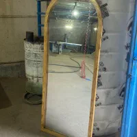 آینه قدی گنبدی چوبی
