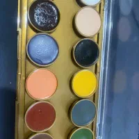 پالت گریم کرمی و آبرنگی  و کرم پودر اتود