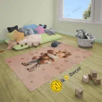 فرشینه مخملِ کودک با پشت چرم با تخفیف ویژه|فرش|تهران, مدائن|دیوار