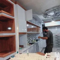 اجرای انواع کمد دیواری و کابینت و پارتیشن بندی