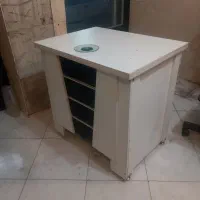 میز کامپیتر ویا تحریر به علاوه صندلی اداری|میز تحریر و کامپیوتر|اندیشه, اندیشه فاز ۱|دیوار