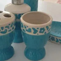 ست سرویس بهداشتی سرامیکی دستشویی