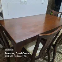 میزناهارخوری۶نفره تمام چوب
