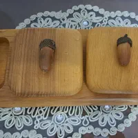 ظرف چوبی زیبا