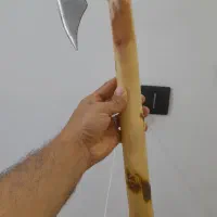 تبر دست ساز از صفحه اره آتیشی