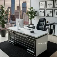 میز اداری آکا خط دار مبل