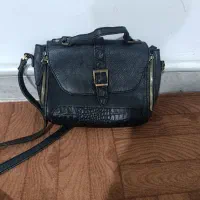 کیف دستی زنانه چرم مشکی -شیک و باکیفیت