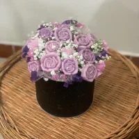 باکس گل شمع