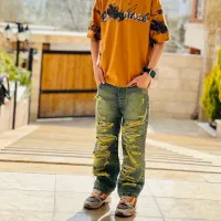 شلوار بگ پسرانه