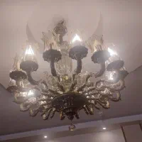 لوستر ۱۶ شاخه|لوستر و چراغ آویز|اصفهان, صدف|دیوار