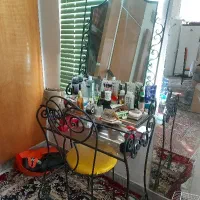 میز آرایشی و صندلی فرفوژه