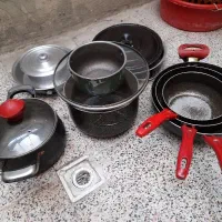 قابلمه ۴عدد وماهی تابه ۵عدد