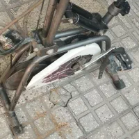 ویلچر. دوچرخه ثابت