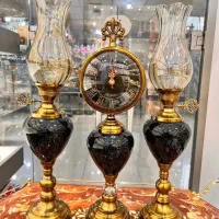 فروش ست شمعدان و ساعت