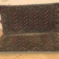 یک جفت پشتی ترکمن دست دوز (رنگ خاص)