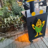 دستگاه بلال تنوری  و سیب زمینی  تنوری