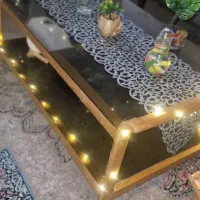 میز وسط یا جلو مبلی چوب راش|مبلمان خانگی و میز عسلی|بندر امام خمینی, |دیوار