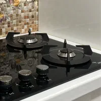 گاز صفحه ای مشکی