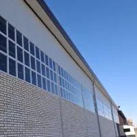 شیشه برای سوله وساختمان