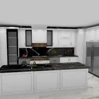 کابینت نئوکلاسیک کمددیواری