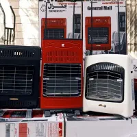 بخاری گازی بغل دیواری 6500 باارسال بخاری