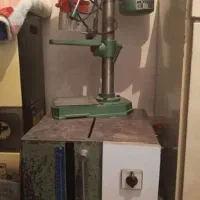 دریل ستونی و اره قطع کن