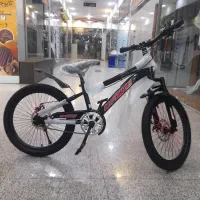 دوچرخه سایز بیست کمک دار ترمز دیسکی ستاره شهر|دوچرخه، اسکیت، اسکوتر|بندرعباس, |دیوار