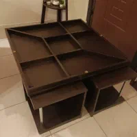 میز جلو مبلی همراه با چهار عدد میز عسلی|مبلمان خانگی و میز عسلی|قزوین, |دیوار