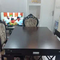 مبل ۷ نفره همراه  میز ناهار خوری|مبلمان خانگی و میز عسلی|تهران, آذربایجان|دیوار