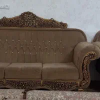 فروش فوری سرویس مبل/تخت یک نفره/یخچال فریزر/کولر|مبلمان خانگی و میز عسلی|مشهد, انقلاب|دیوار