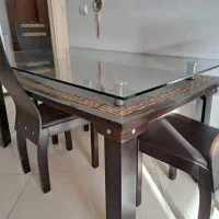 میز ناهارخوری 6 نفره|میز و صندلی غذاخوری|چهارباغ, |دیوار