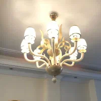 لوستر باکارات وارداتی هشت شاخه