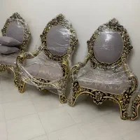 مبل سلطنتی چوب راش|مبلمان خانگی و میز عسلی|قدس, شهرک دانش|دیوار
