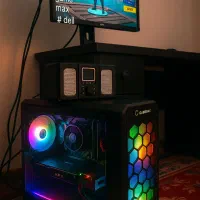 سیستم کیس گیمینگ نسل 10. با مانیتور 22 اینچ DELL