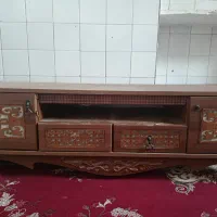 میز تلویزیون چوبی