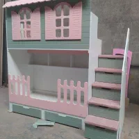 تخت دو طبقه کلبه فانتزی