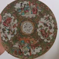 بشقاب قاجاری فرمایشی نایاب