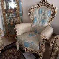 مبل سلطنتی تمام چوب|مبلمان خانگی و میز عسلی|یزد, |دیوار