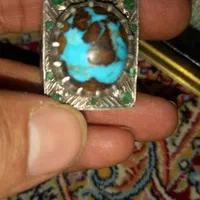 انگشتر شفت العبد سه پوست سلیمانی زمرد یاقوت کبود|جواهرات|کرمان, |دیوار