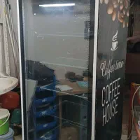 یخچال تک درب نوشیدنی کافی شاپ